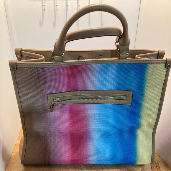 International Concepts Large Ombre Caitlinn Tote - Picture 2 of 11